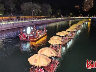 一线见闻｜来沧州，坐竹筏夜游大运河