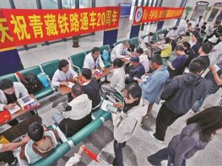 从北京到拉萨 用义诊为青藏线“庆生”