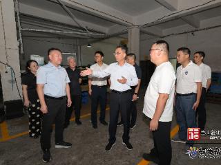 吴贤德赴仓山区检查督导安全生产工作