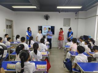 济宁市任城区安居街道开展“警惕溺水隐患，守护缤纷童年”志愿服务活动