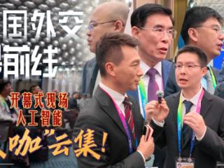 大国外交最前线丨开幕式现场“大咖”云集！听听他们对人工智能“伙伴”的理解